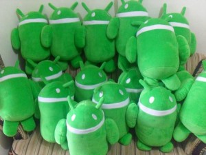 Pembuatan Boneka Maskot Souvenir Komunitas Android
